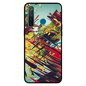 Ốp Lưng in cho Realme 5 Pro / Realme Q Mẫu Họa Tiết Bắn Nước - Hàng Chính Hãng