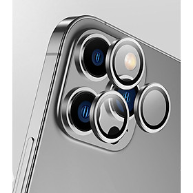 Kính Cường Lực Lens Camera Kim Loại Leeu Design cho iPhone 15 Pro / iPhone 15 Pro Max - Hàng Chính Hãng