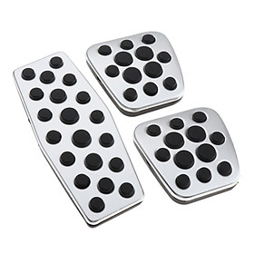 Car Gas Brake Pedal Cover Set Foot Pedal Replacement Pedal Pad Fit for Chevy Cruze