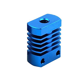 3D Printer Extruder Aluminum Heat   Cooling Fin 22x27mm Blue