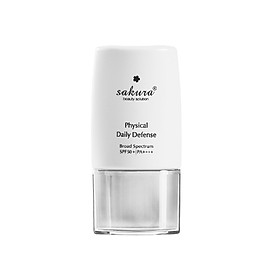 Nhũ tương chống nắng vật lý Sakura Physical Daily Defense SPF 50+ PA ++++ 30gr
