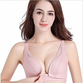 Áo Ngực Bầu Cho Con Bú Không Gọng, Chất Liệu Cotton Mềm Nhẹ