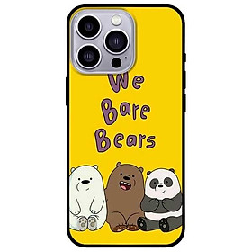 Ốp lưng dành cho Iphone 13 Mini - Iphone 13 - Iphone 13 Pro -  Iphone 13 Pro Max - 3 Chú Gấu A