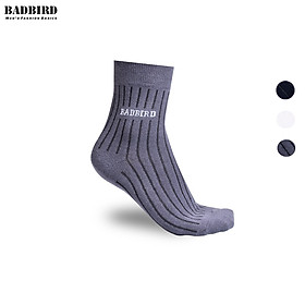Tất nam cao cấp sợi tre (Bamboo) - Dạng cổ trung - Thương hiệu Việt: BADBIRD