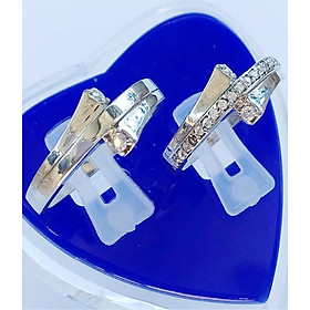 Nhẫn Đôi Bạc ND1118 Mini