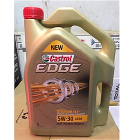 Dầu nhớt tổng hợp ô tô CASTROL EDGE 5W30 API SN CF. ACEA A3 B4 5L