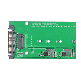 Thẻ chuyển đổi NVME sang NGFF M-KEY U.2 sang M.2 Giao diện PCI-E 4X và Nguồn cấp SATA