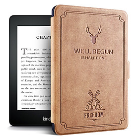 Hình ảnh Bao Da Cover Dành Cho Máy Đọc Sách Kindle Paperwhite Gen 4 (10th) Tuần Lộc