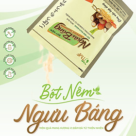 Gói dùng thử 3g bột nêm ngưu báng TÂM MINH FOODS cho bé ăn dặm thuần thực