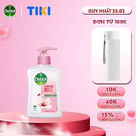 Nước rửa tay diệt khuẩn Dettol - Chai 250g