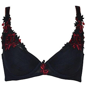 Áo lót ren nữ nâng ngực gợi cảm Triumph Zetta 8611 cúp VDeep có gọng, đệm mút vừa có thể tháo rời, họa tiết thêu hoa nổi giúp tôn thêm dáng ngực và mang lại cảm giác sang trọng