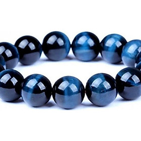 Vòng Tay Chuổi Hạt Opal Mắt Hổ Xanh Tự Nhiên 13MM