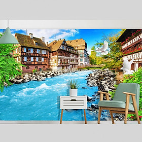 Mua Tranh dán tường phong cảnh châu âu CA05
