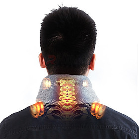 Khăn quàng cổ điện tạo nhiệt nam nữ Rhino W101 giữ ấm, mát xa (tùy chọn), sạc pin tích điện giảm đau mỏi cổ vai gáy hiệu quả