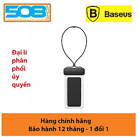 Túi chống nước cao cấp cho điện thoại 7.2 inch trở xuống chuẩn chống nước IPx8 hiệu Baseus Let'sGo - Hàng nhập khẩu
