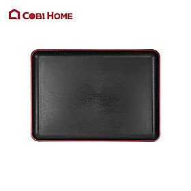 Khay nhựa phục vụ, mâm bê đồ bằng nhựa phong cách Nhật - 2 size