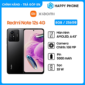 Điện thoại Xiaomi Redmi Note 12S 4G (8GB/256GB) - Hàng chính hãng