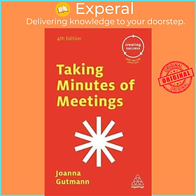 Sách - Taking Minutes of Meetings by Joanna Gutmann (UK edition, paperback)