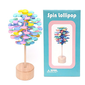 Đồ chơi gỗ thông minh Spin Lolipop cho bé - Đồ chơi mô hình giáo dục
