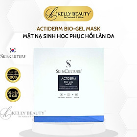 Actiderm Bio-Gel Mask Skinculture - Mặt Nạ Sinh Học Phục Hồi Làn Da Sau Treatment | Kelly Beauty - 1 hộp 5 cái