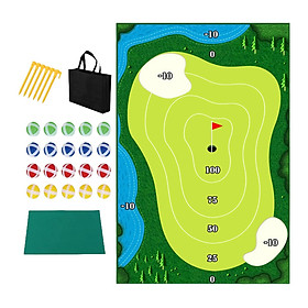 Chipping Golf Game Mat Swing Trainer Training for Home Office Equipment
