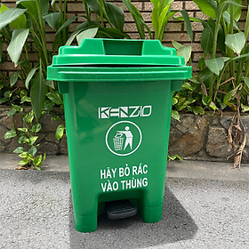 Mua Thùng rác nhựa KENZIO 60 lít CHÂN ĐẠP