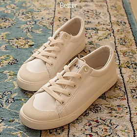 Sneaker nữ da mem - creamy sneaker 250819006