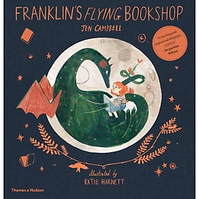 Sách - Franklin's Flying Bookshop by Katie Harnett (UK edition, paperback)