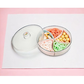 Mua Khay mứt TẾT đựng bánh kẹo Khay gồm 5 hũ ngũ lộc lớn xinh xắn hình kim kim cương biểu hiện sang trọng trong ngày tết của gia chủ