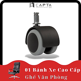 Mua Bánh xe nhựa PU cao cấp cho ghế xoay văn phòng  ghế giám đốc  ghế game  ghế công thái học  ghế trưởng phòng - Tự lắp ráp đơn giản tại nhà