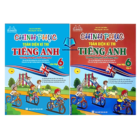 Sách - Combo Chinh phục toàn diện kì thi Tiêng anh trường chuyên ,chất lượng cao vào lớp 6 tập 1 + 2 (có đáp án)