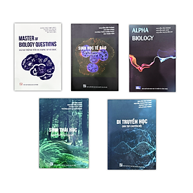 Hình ảnh Sách - Combo 5 cuốn Hướng dẫn kì thi olympic sinh học + bồi dưỡng học sinh giỏi + ôn thi môn sinh học (moon)