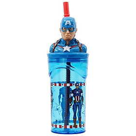 Bình Nước Học Sinh Avengers Captain America 360 ml - Stor 74866