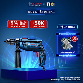 Bộ máy khoan động lực Bosch GSB 13 RE 650W SET 100 chi tiết