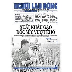 Nhật báo Người Lao Động từ ngày 22-12-2025 đến 28-12-2025