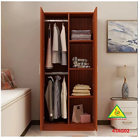 Mua Tủ quần áo mini- Tủ quần áo gỗ MDF 4TAG02 - Nội thất lắp ráp Viendong adv