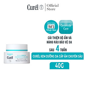 Kem Dưỡng Da Cấp Ẩm Chuyên Sâu Curel Intensive Moisture Care Intensive Moisture Cream (40g)