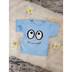 Bán lẻ 1 áo cộc tay 100% cotton hàng VN chất lượng cao, áo cộc tay hình thú cho bé từ 0-2 tuổi