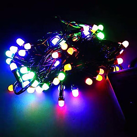 Đèn nháy trang trí mắt đá kim cương đổi nhiều màu trang trí Noel trang trí cây cảnh nhà cửa cửa hàng
