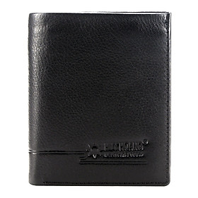 Bóp nam da bò sọc ngang kiểu đứng màu da, đen, nâu HT2138-39-40