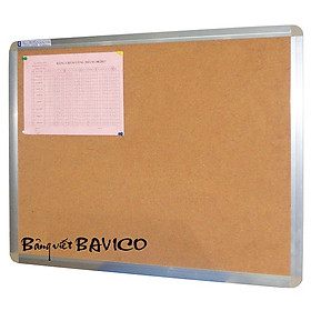 Bảng ghim bần Bavico KT 60x80cm