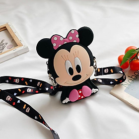 Hoạt Hình Disney Mickey Túi Túi Xách Tay Nữ Nữ Túi Đeo Vai Túi Đeo Chéo Túi - one