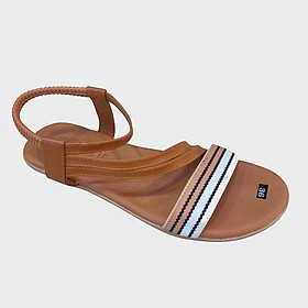 Giày Sandal Nữ Đế Bệt HÀ NAM Da Bò Thật Cao Cấp DNU2113