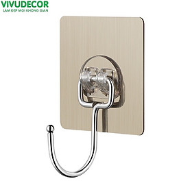 Mua Móc Dán Tường VIVUDECOR Miếng Dán Nhựa Siêu Dính Siêu Chịu Lực Tới 10kg Có Khả Năng Xoay 180 Độ