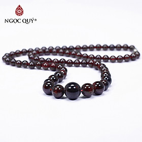 Chuỗi cổ đá Garnet mệnh hỏa, thổ - Ngọc Quý Gemstones