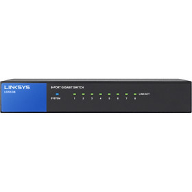 Mua Switch LINKSYS LGS108-AP UNMANAGED 8-PORT BUSINESS GIGABIT - Hàng Chính Hãng