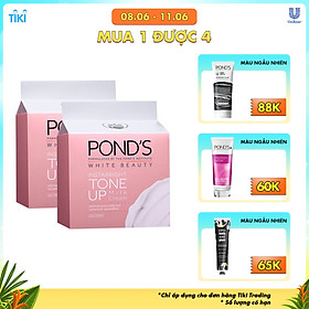 Combo 2 Kem Sữa Dưỡng Trắng Nâng Tông Pond'S White Beauty 50g