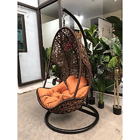 Mua Xích đu đơn hoa mai XĐN 6 chất liệu khung sắt mây nhựa cao cấp juno sofa