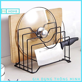Mua  Siêu HOT  Kệ Để Nắp Nồi Gác Dao Thớt Đa Năng