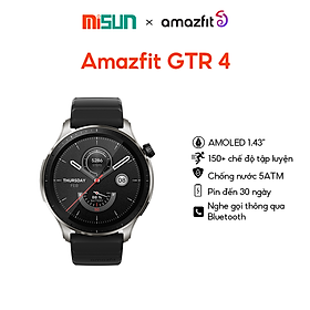 Mua Đồng Hồ Thông Minh Cao Cấp Amazfit GTR 4 - Hàng Chính Hãng - BH 12 Tháng